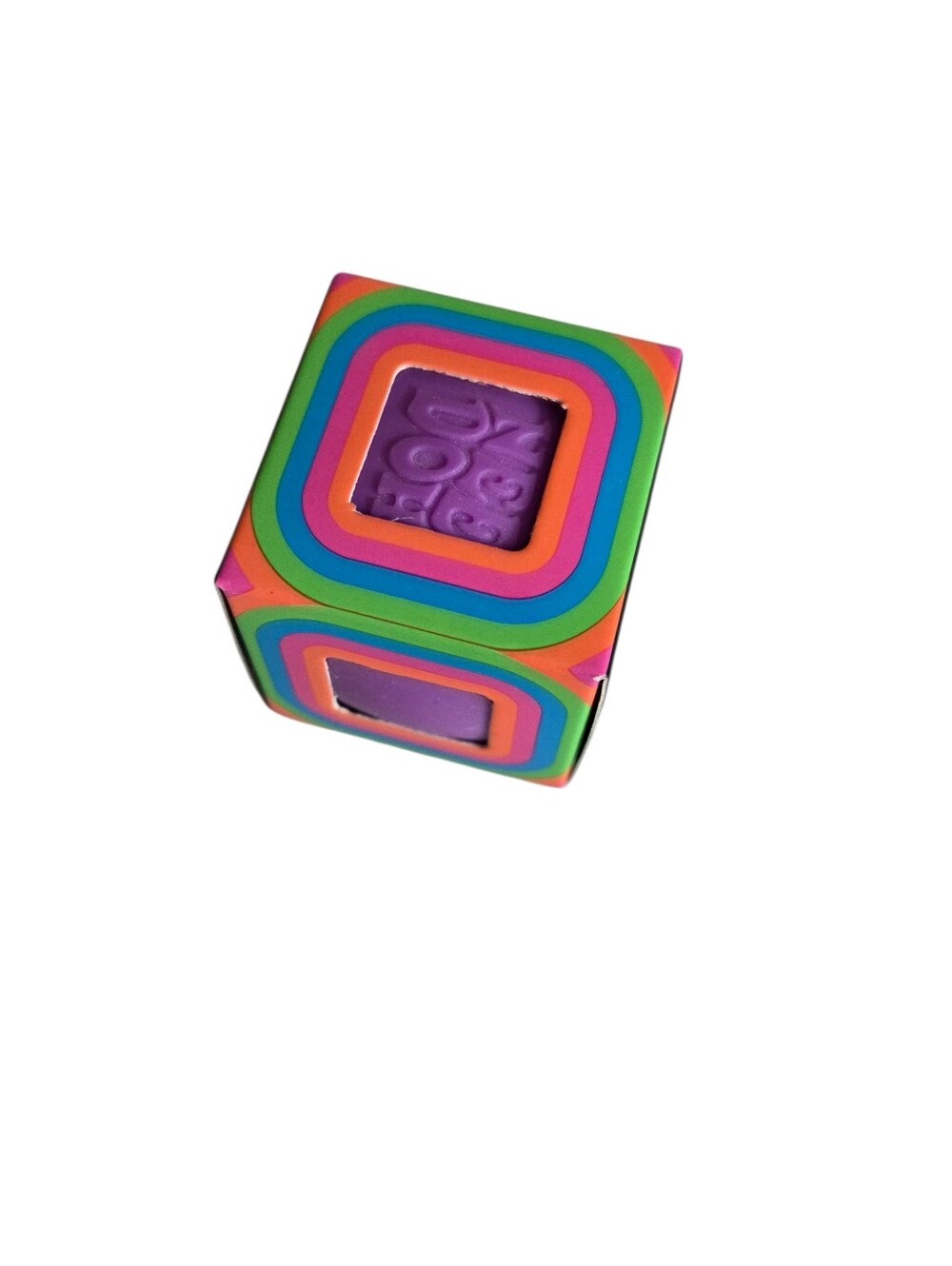 Needoh Mini Cool Cube Purple NEW ( 1.5 in. X 1.5 in. ) -Ages 3 & Up -Sensory Toy